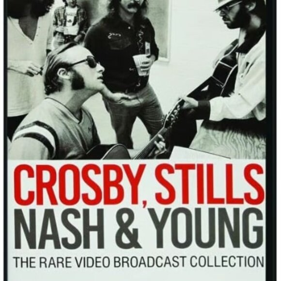 Crosby, Stills, Nash & Young Rare Video Collection DVD ~22 Performances ~Sealed! - Picture 1 of 3